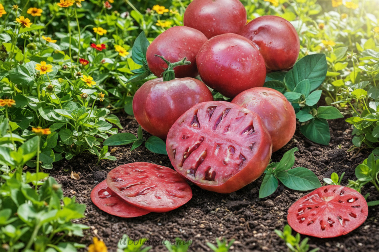 Cherokee Purple Tomato Live Plant Heirloom Tomato Variety Rooted Vegetable Garden Plant Free Shipping 1 Plant