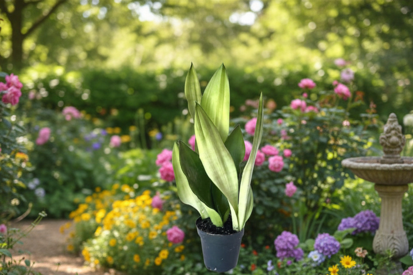 Sansevieria Moonshine Live Plant Silver Snake Plant Rooted Cutting Mother In Laws Tongue Easy Care Houseplant Gift