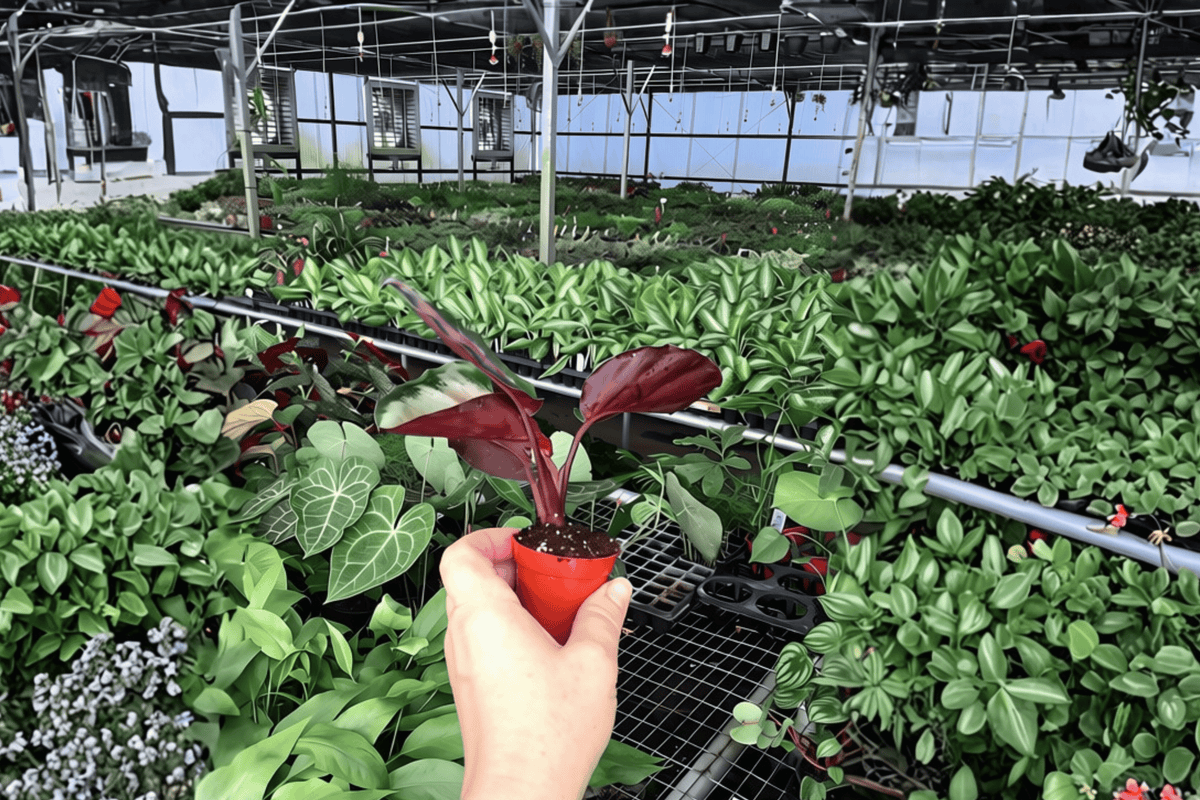 Calathea Rosy 2 Starter Plants – Goeppertia roseopicta ‘Rosy’ Bare Root