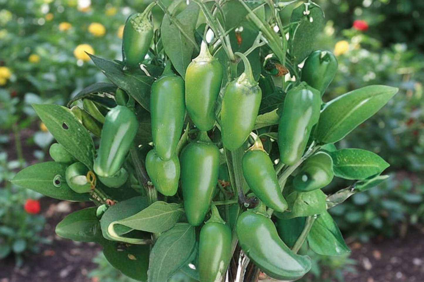 Jalapeno Hybrid Pepper Live Plant Capsicum Annuum Hot Pepper Starter Plant Rooted Vegetable Garden Plant