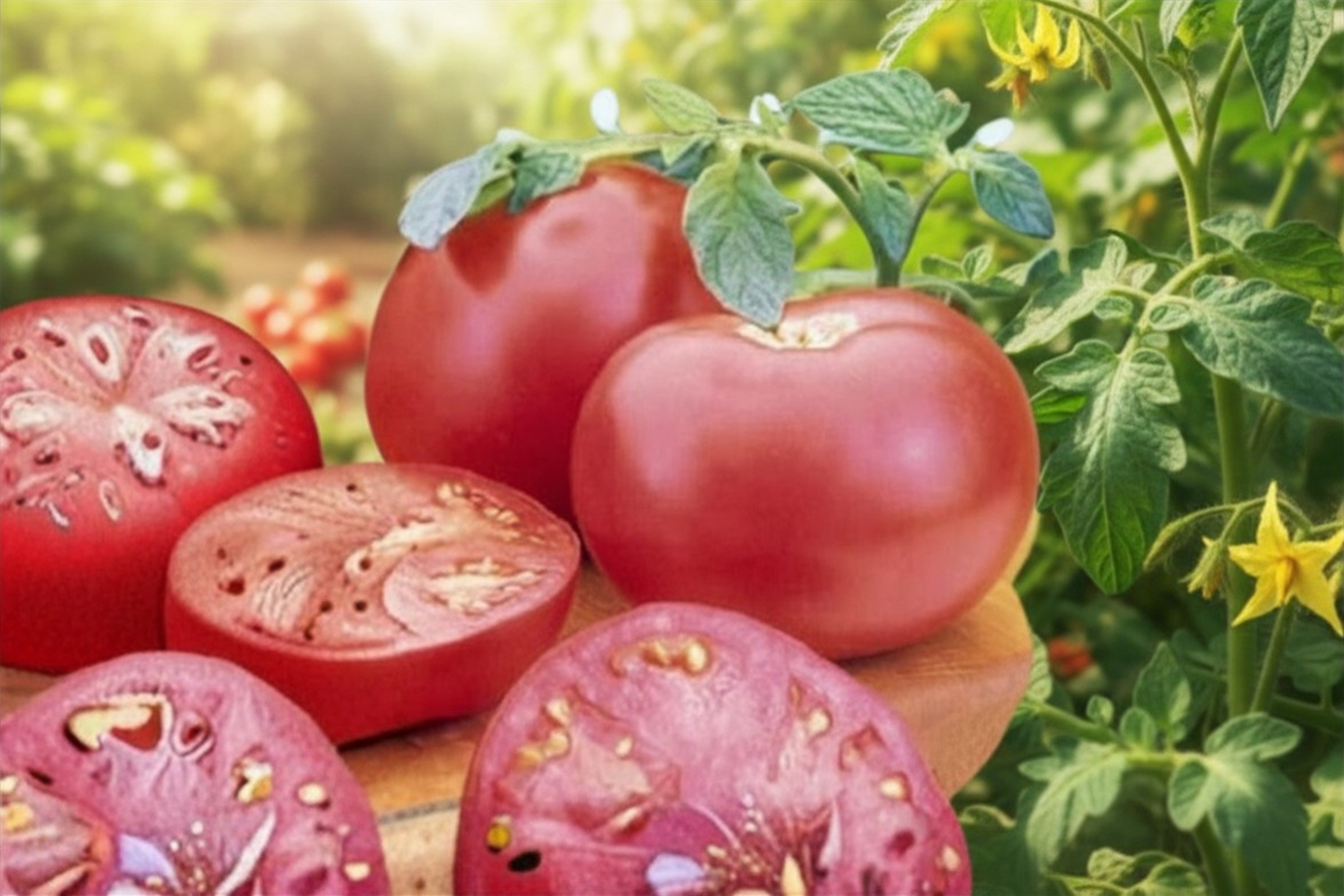 Tomato Plant, Pink Girl, Live plant, Free ship