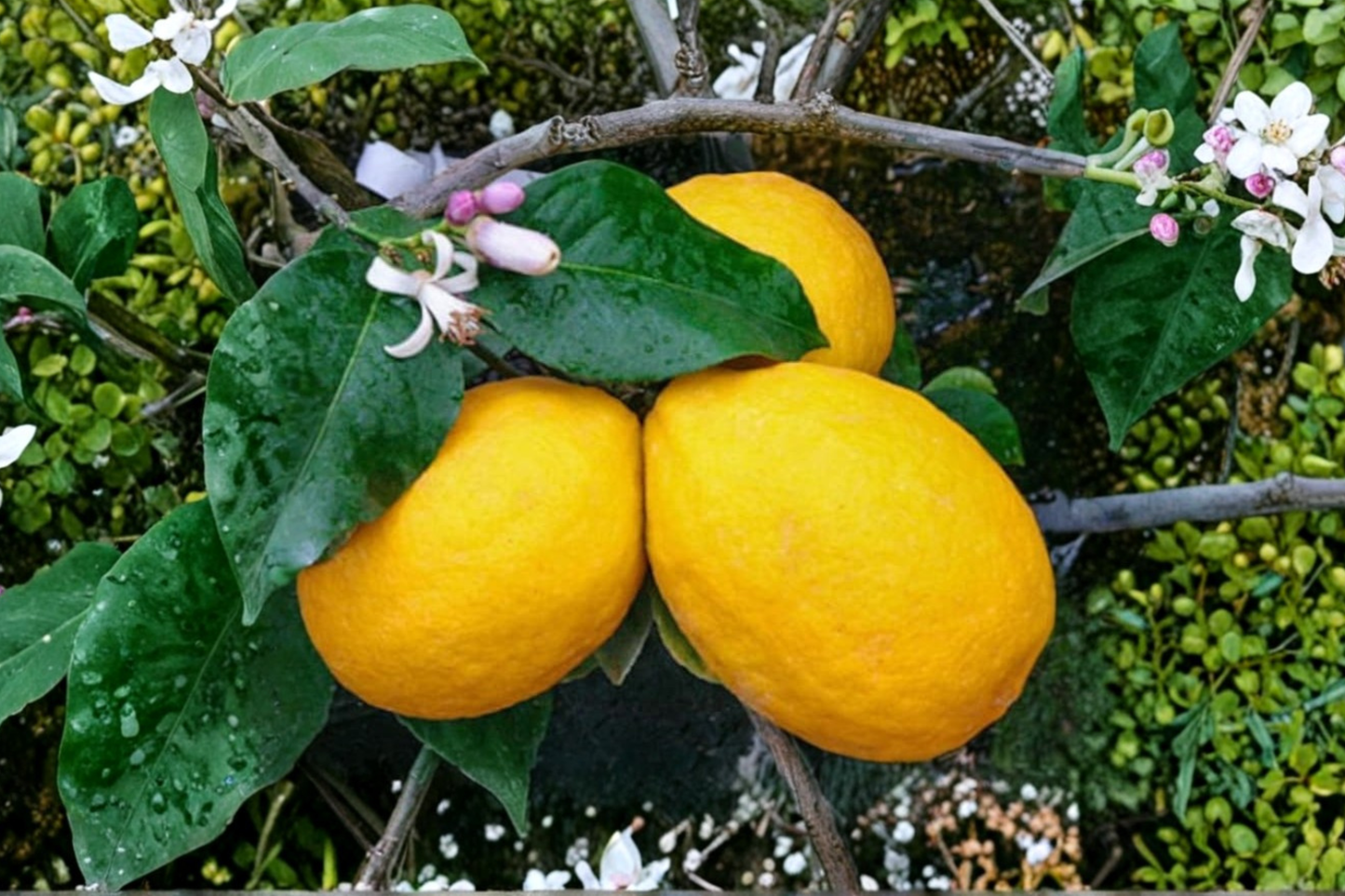 Rare Meyer Lemon Seeds 2 Pack Indoor Outdoor Citrus Fruit Seeds Compact Lemon Tree Variety Combined Shipping