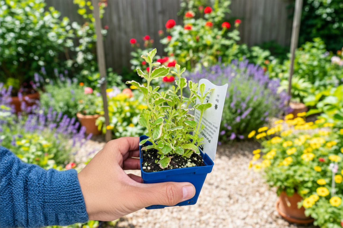 Pineapple Mint Live Plant Organic Variegated Mint Herb Plant 2 to 4 Inch Rooted Starter Free Shipping Without Pot