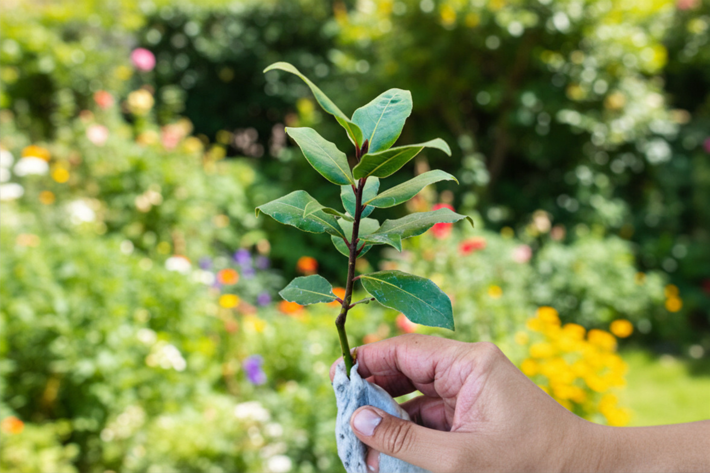 Organic Bay Laurel Live Plant Sweet Bay Laurus Nobilis Rooted Herb Plant 3 to 4 Inch Starter Plant