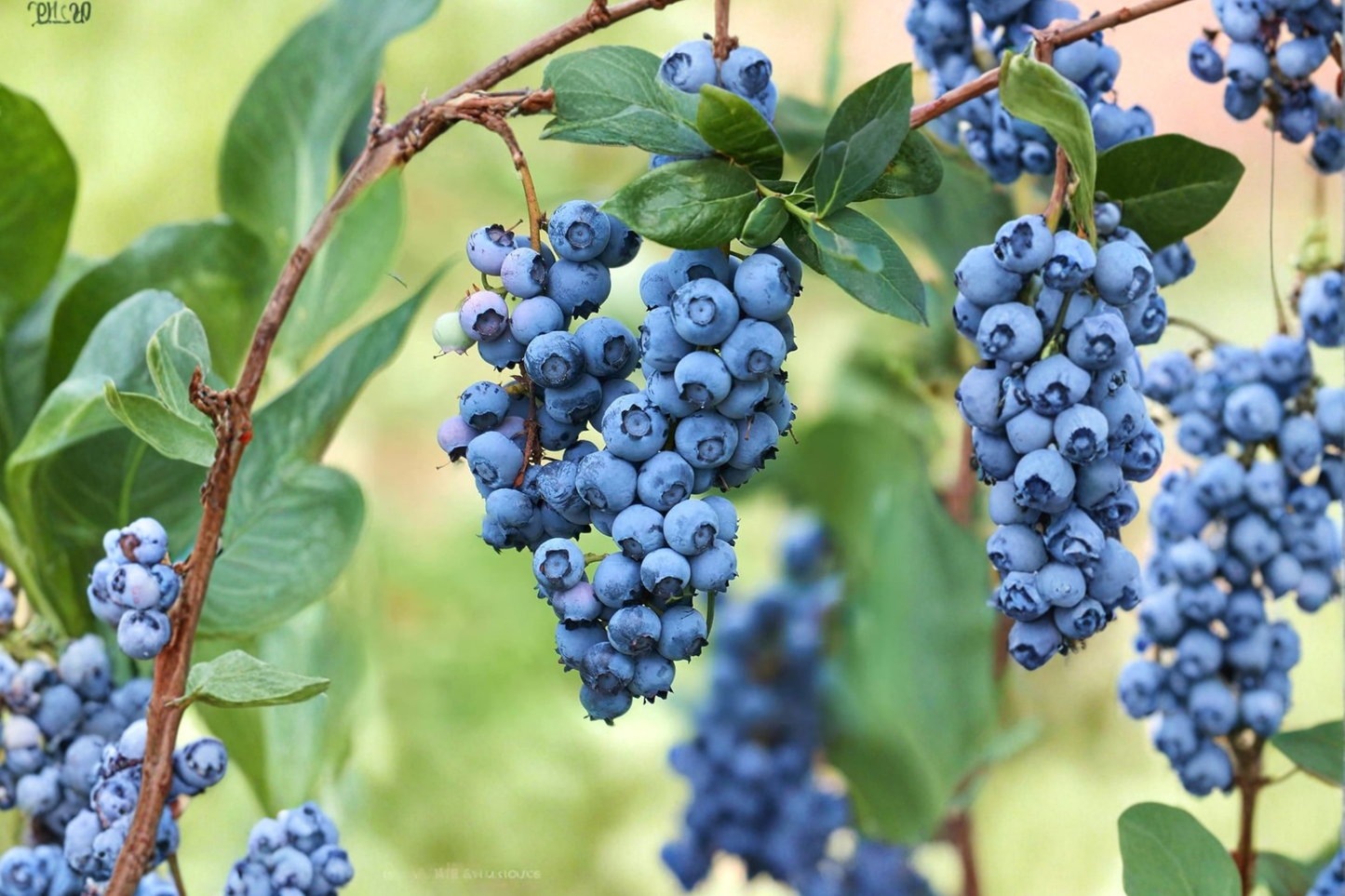 Tophat Dwarf Blueberry Seeds Bonsai Berry Plant Variety 100 Seeds Indoor Outdoor Garden Planting Seed Pack