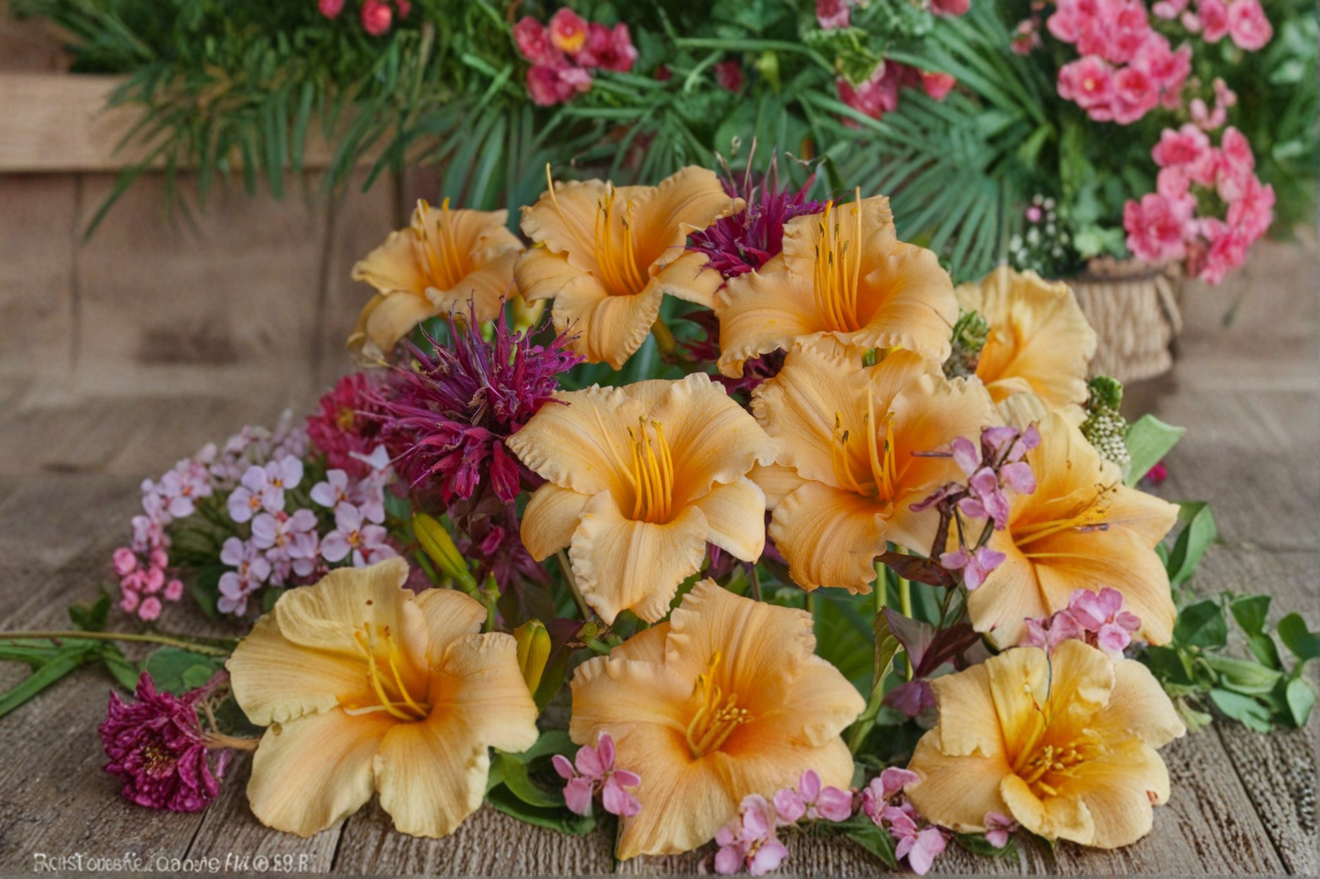 Apricot Sparkles Daylily 3 Bare Root Plants Apricot Flower Perennial Easy Care Garden Border Hemerocallis