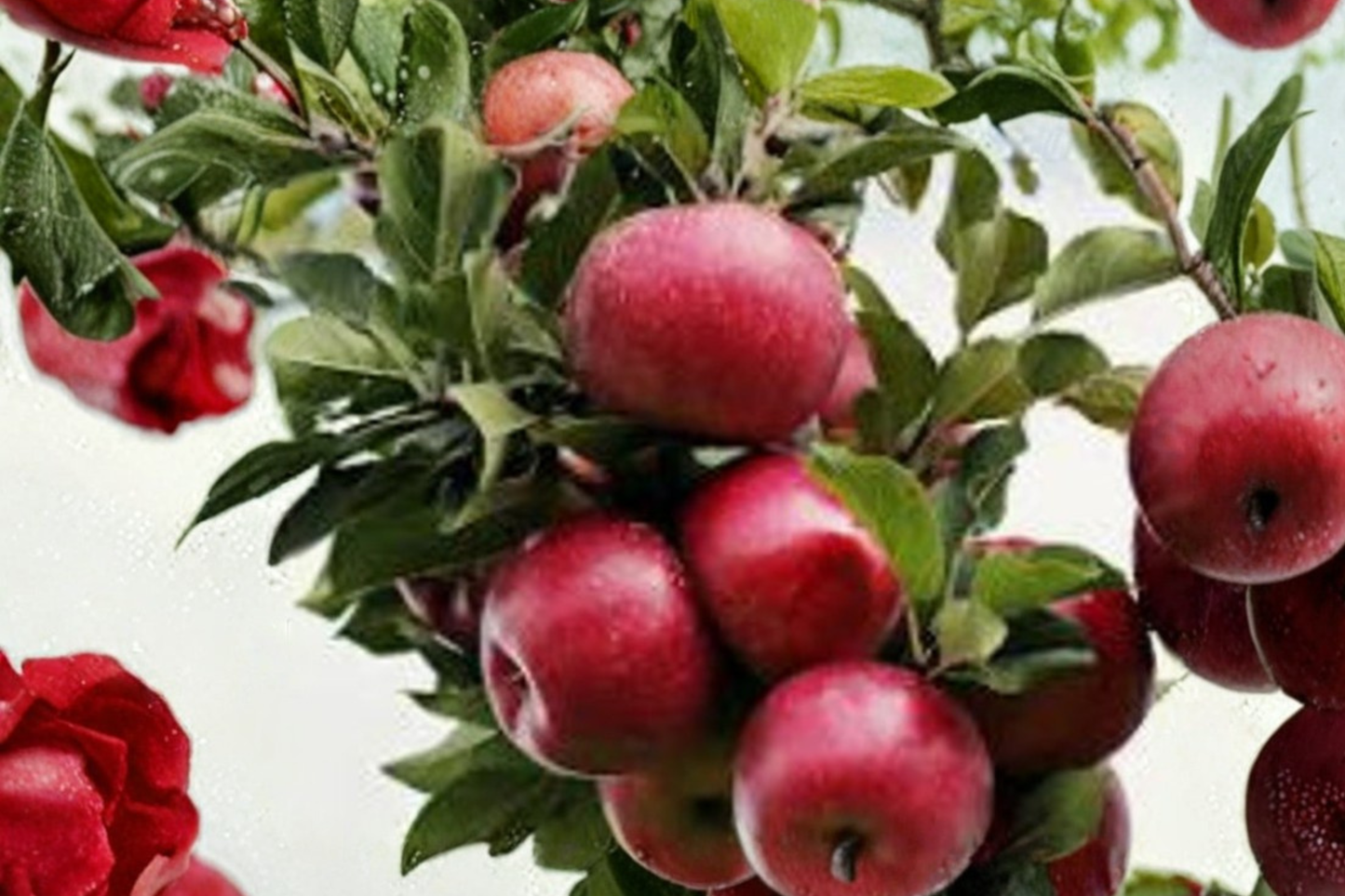 Semi Dwarf Apple Tree Seeds Rare Fruit Tree Seeds 4 Plus Seeds for Garden Orchard and Container Planting