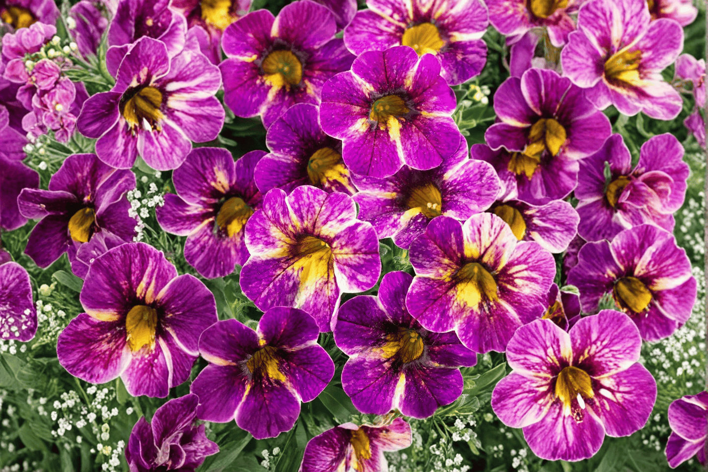 Chameleon Blackberry Pie Million Bells 1 Live Plant – 4-Inch Pot – Calibrachoa Hybrid