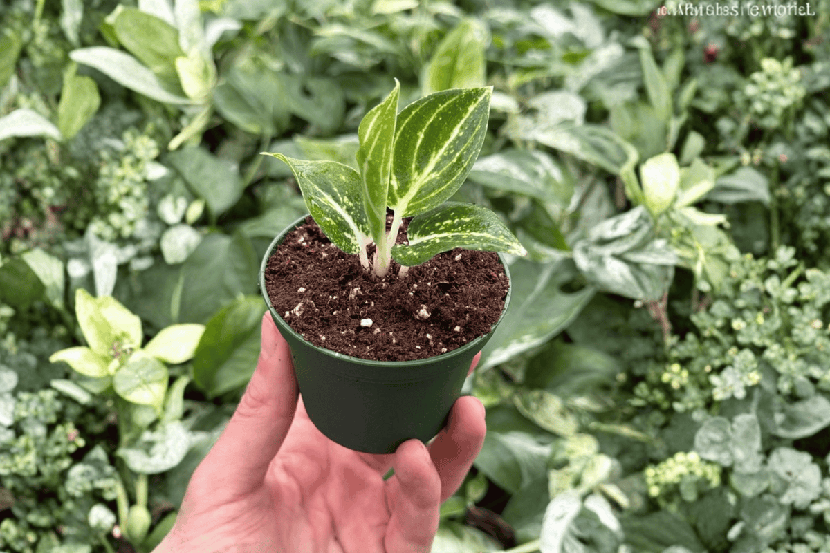 Aglaonema White Legacy 2 Starter Plants – 2” Cultivation Size Bare Root