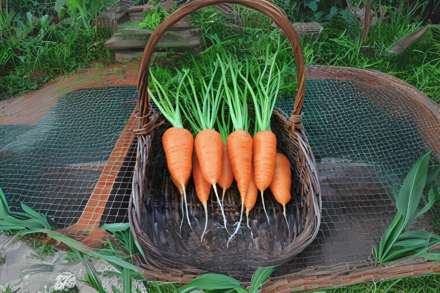 Chantenay Red Cored Carrot Seeds: Heirloom Variety, Sweet & Crunchy