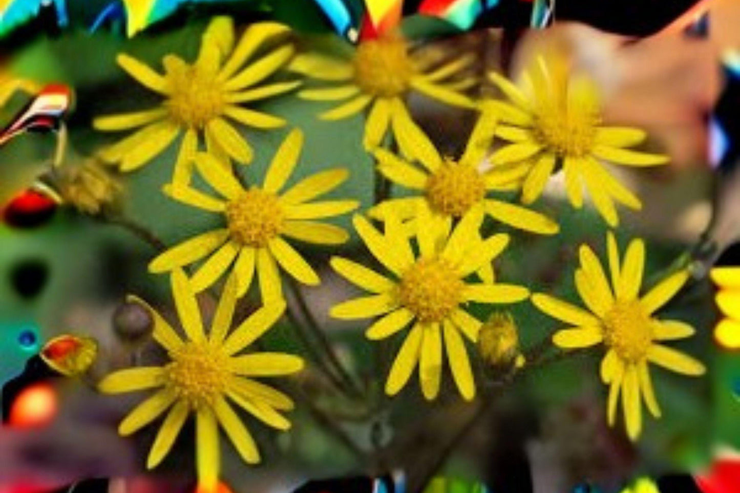 75 Golden Ragwort Seeds – Packera aurea, Native Pollinator Wildflower