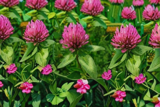 100 Red Clover Seeds – Trifolium pratense – Pollinator Plant – Cover Crop – Nitrogen Fixer