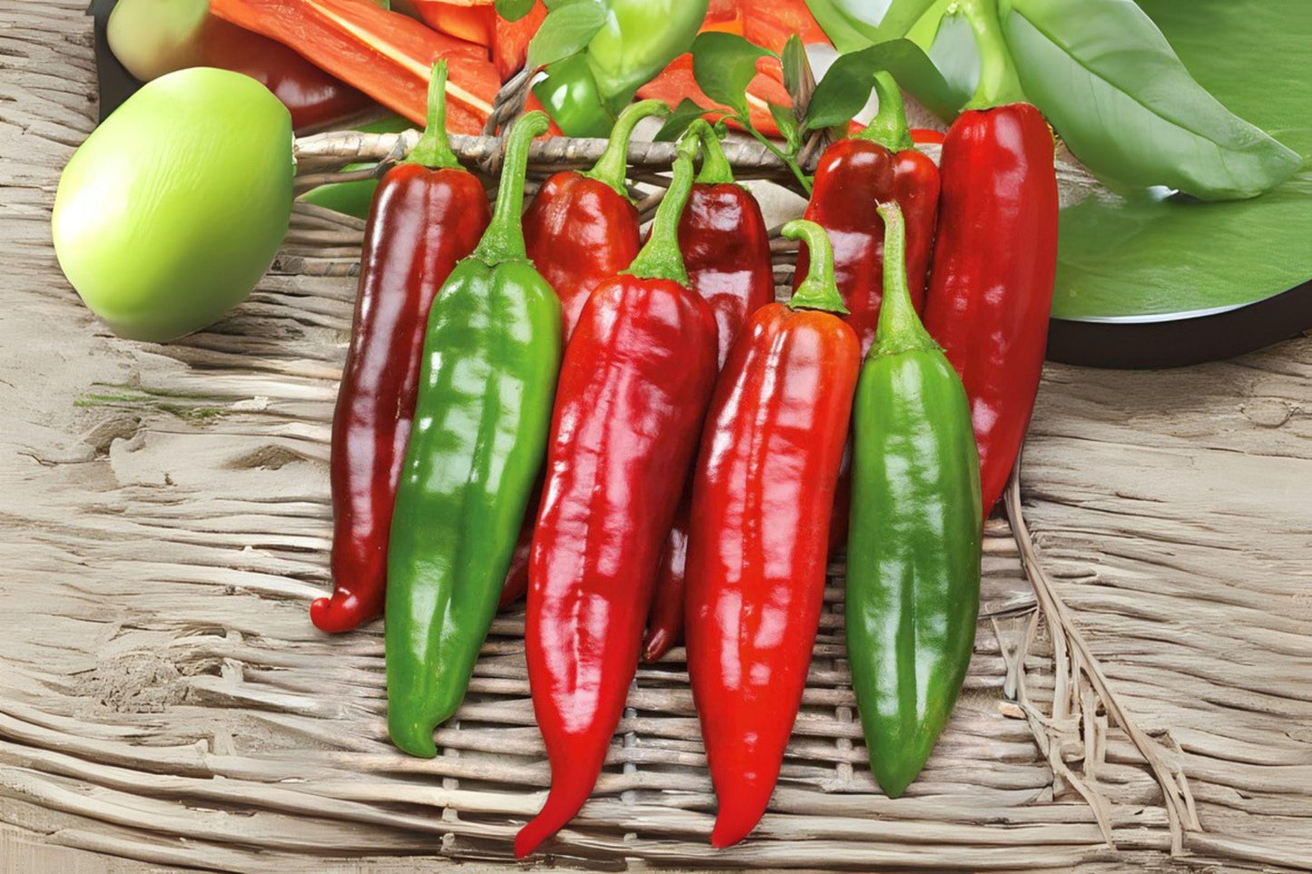 Hatch Big Jim Chili Pepper Seeds: Giant Peppers for Roasting (30 Seeds)