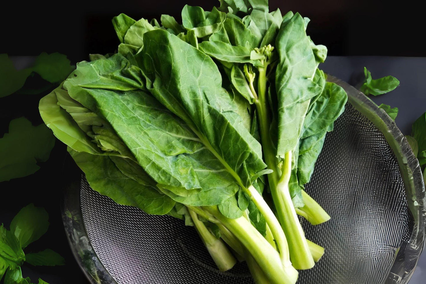 Wan Shen Kailan Seeds: Chinese Broccoli for Stir Fry - 150 Heirloom Seeds