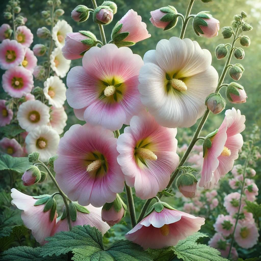 Althaea officinalis Seeds - 25 Count - Marshmallow Plant - Perennial - Zone 3-9