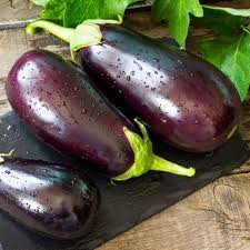 300mg Eggplant Black Beauty Seeds Solanum melongena | Classic Heirloom Variety, Glossy Deep Purple Fruits, High Yield