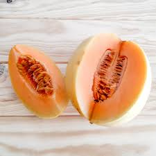 50 Seeds Orange Honeydew Melon, Cucumis Melo, Sweet Juicy Orange-Fleshed Melon