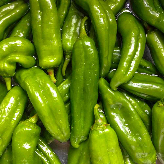 Anaheim Hot Pepper Seeds – 300mg for Planting, Heirloom Variety, Mild Heat & Sweet Flavor, High Yield, Heat Tolerant, Garden Container
