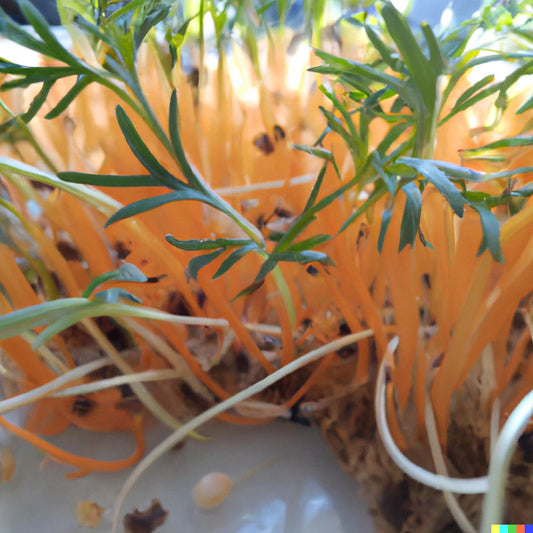Bulk Carrot Seeds | 1250+ Microgreen Vegetable Seeds for Sprouting or Planting | Daucus carota