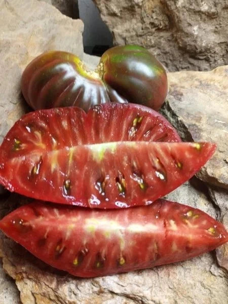 Black Brandywine Tomato Seeds - 30+ Heirloom Organic Non-GMO - Solanum lycopersicum