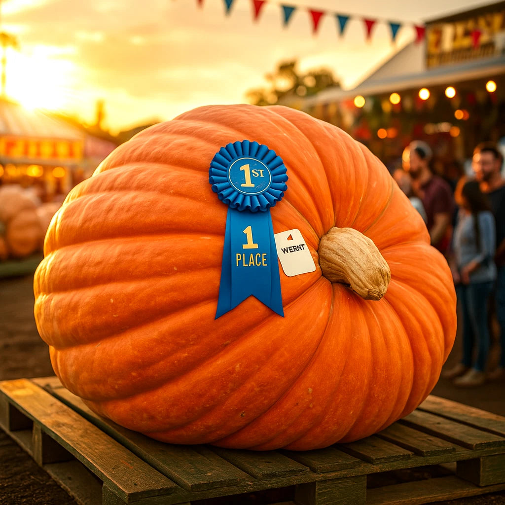 Big Max Pumpkin Seeds - 30 Heirloom Non-GMO Seeds for Giant Gardens - Cucurbita maxima