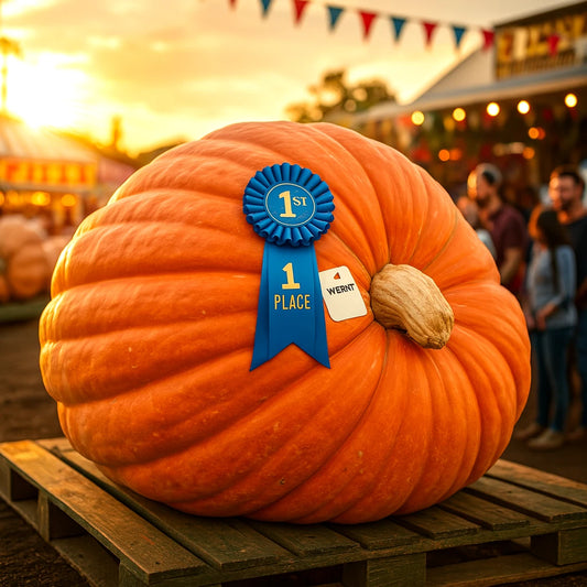 Big Max Pumpkin Seeds - 30 Heirloom Non-GMO Seeds for Giant Gardens - Cucurbita maxima