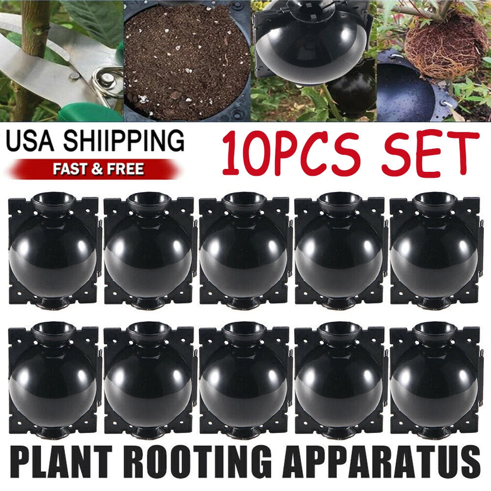 High Pressure Propagation Plant Rooting Device Box - 10X Graft Garden Tool for Easy Plant Growth