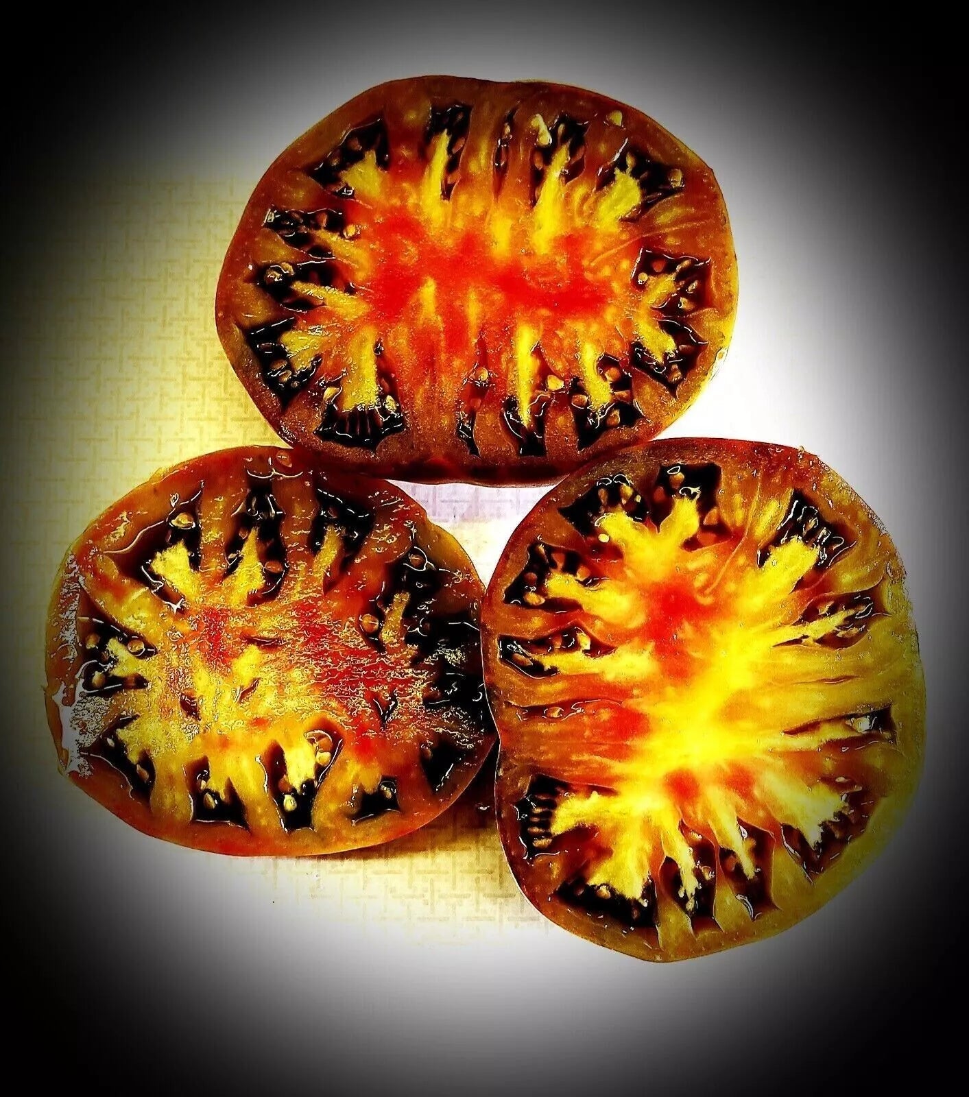 30+ Heirloom Tomato Seeds - Ananas Noire Black Pineapple - Organic RARE - Unique Flavor Variety
