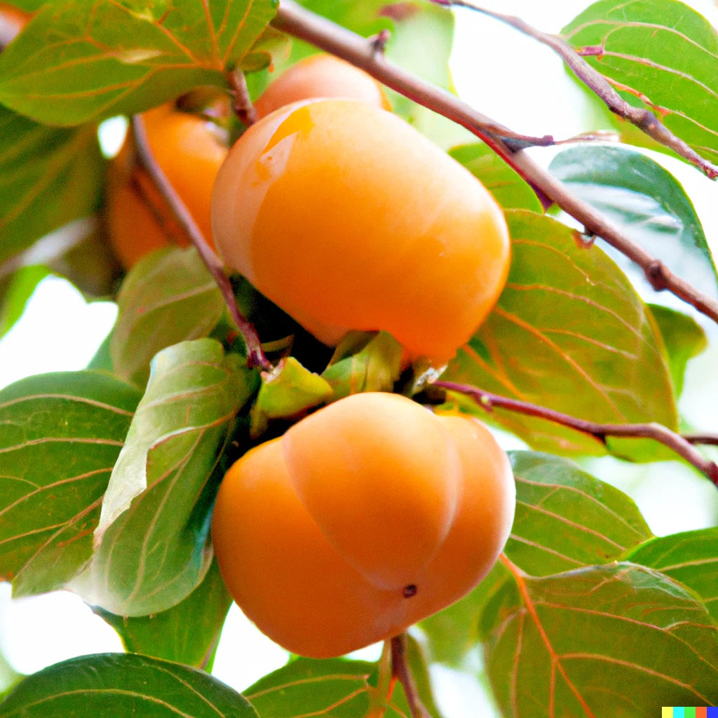 Japanese Persimmon Seeds - 5 Pack - Diospyros kaki - Edible Fruit Tree - Perfect for Home Gardens - FREE SHIPPING USA