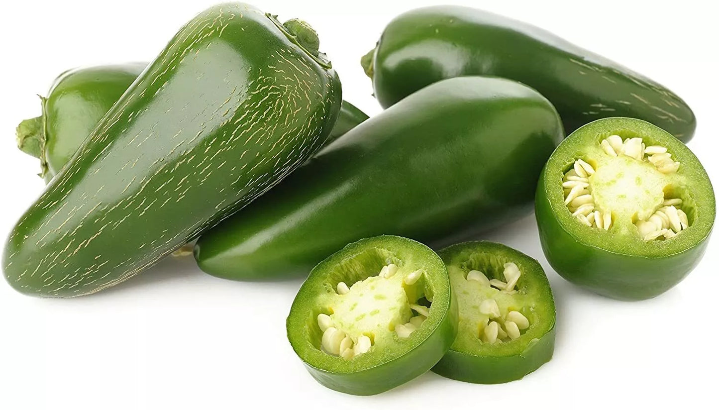 Jalapeno Pepper Seeds - 100 Count - Versatile Spicy Pepper for Eating and Seasoning - Capsicum annuum