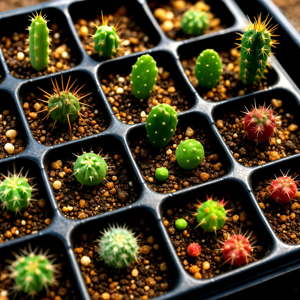 50+ Hardy Exotic Cactus Seeds Mix | Rare Non-GMO Succulents for Easy Indoor/Outdoor Gardening