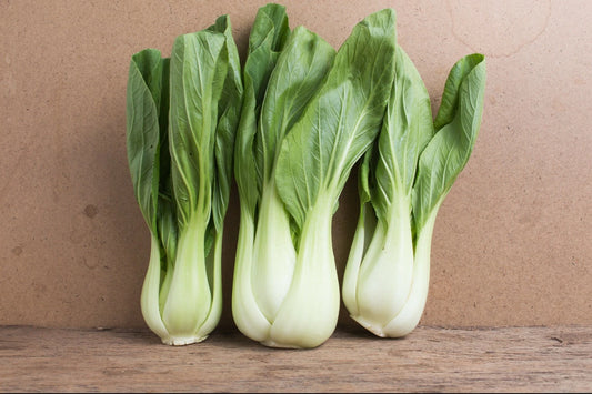 Bok Choy Seeds - 4000+ Non-GMO Chinese White Stem Pak Choi - Brassica rapa (Chinese Cabbage)