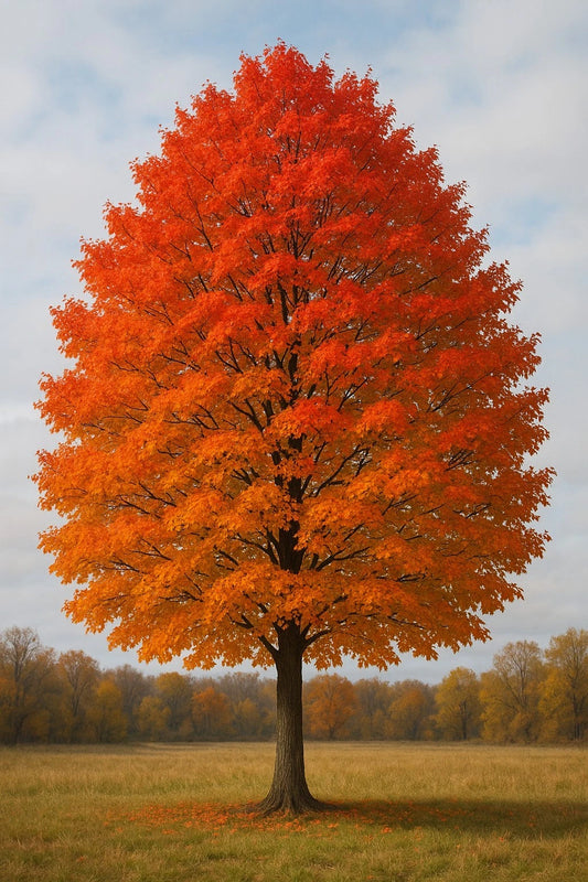 Black Tupelo Saplings - Six Bare Root Black Gum Trees - Nyssa sylvatica - Ready to Plant