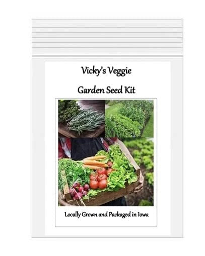 Vegetable Garden Seed Kit - 14 Varieties - Easy Grow | Vicky's Garden ...