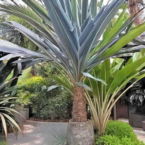 Blue Dracaena Seeds - 15 Count - Cordyline indivisa - 'Lil' Palm - Evergreen with Blue Hue