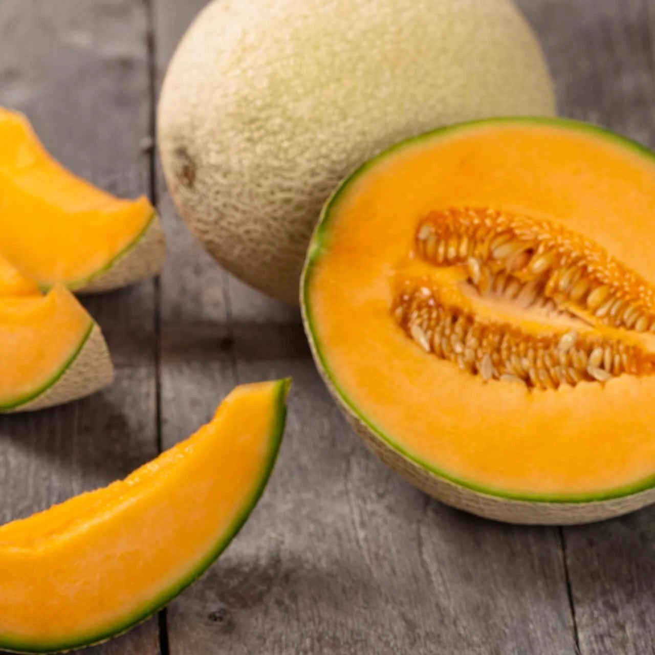 Cantaloupe Seeds 50+ Non-GMO Variety Cucumis Melo Melon USA - Top Mark