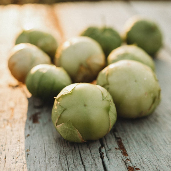 100 Rio Grande Verde Tomatillo Seeds | Physalis ixocarpa | Non-GMO Green Husk Tomato for Salsa & Cooking | Garden Favorite