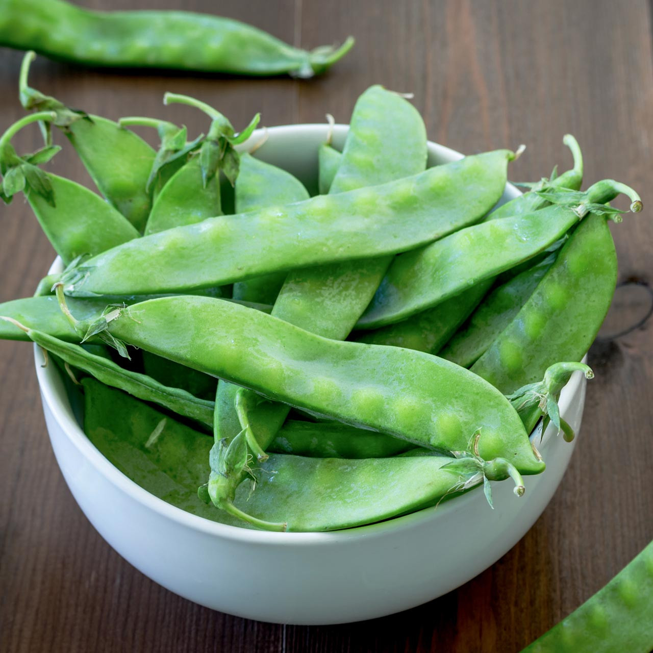 40 Seeds Pea Snow Dwarf Sugar Grey – Pisum sativum | Heirloom Snow Pea Seeds for Planting, Gardening & Crisp Sweet Harvests